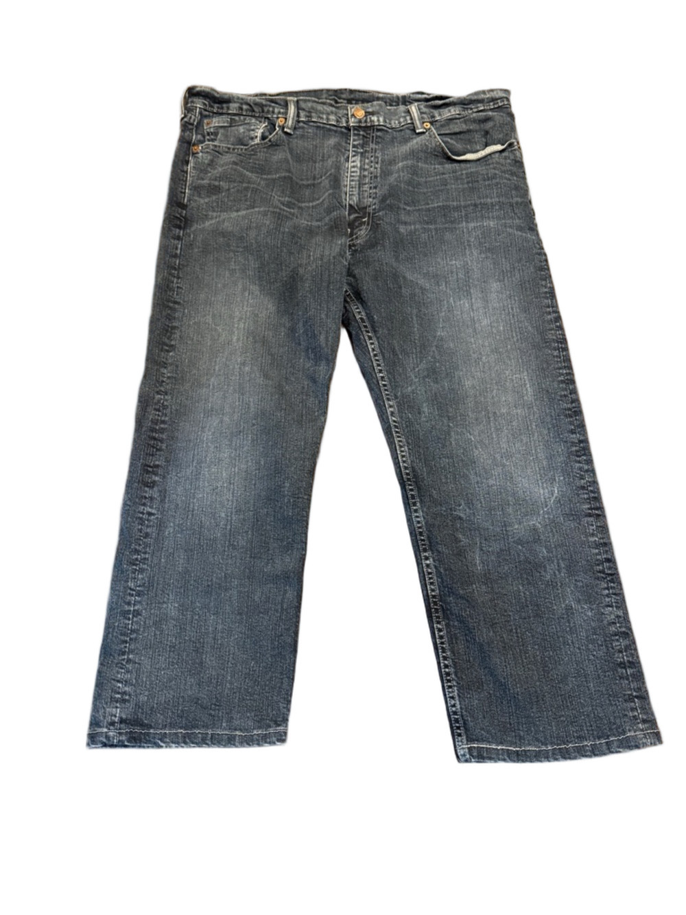 Levi's 505 Men's Faded Blue Straight Jeans Size 40X30